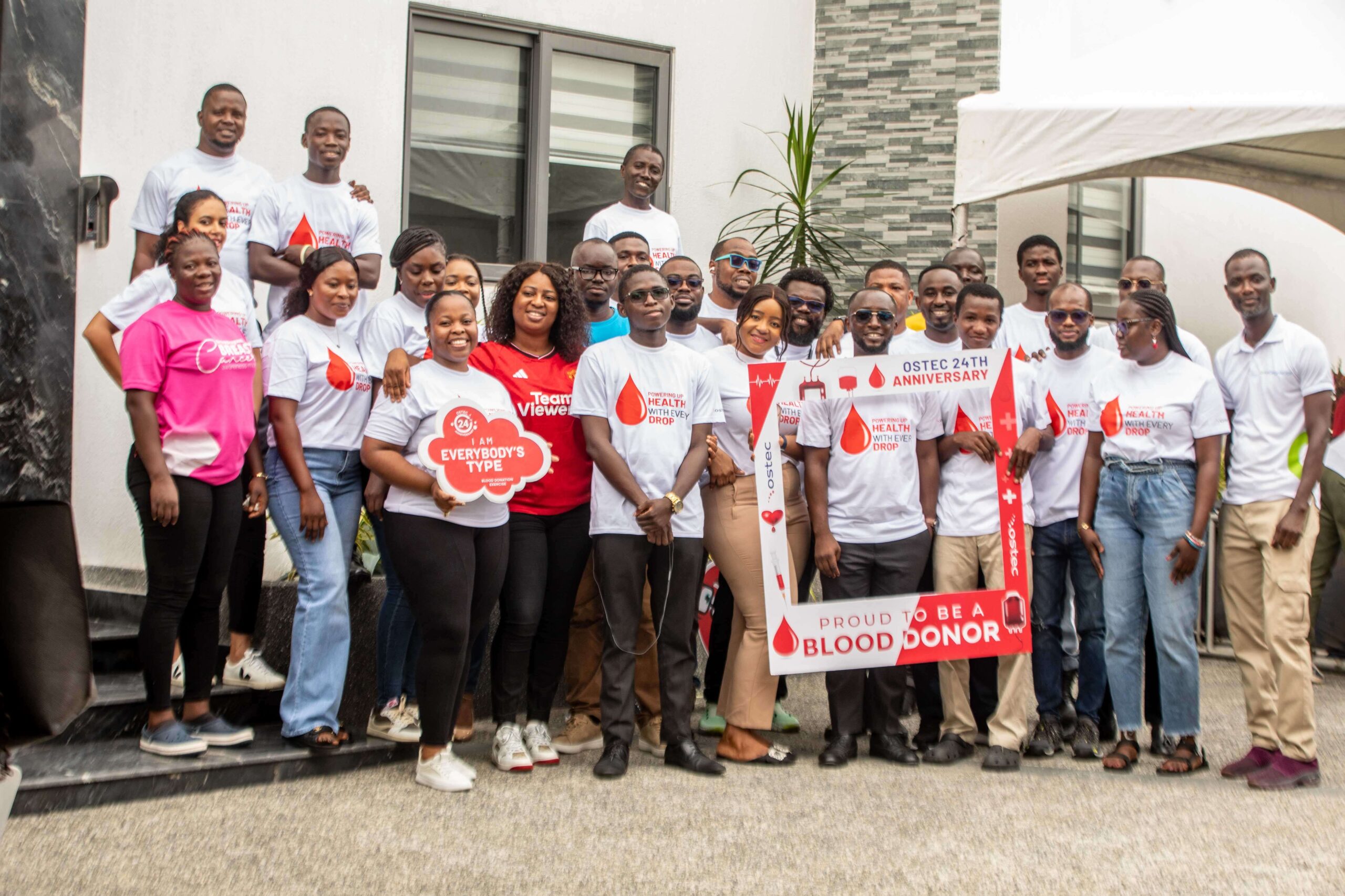 Ostec Celebrates 24th Anniversary with blood donation exercise